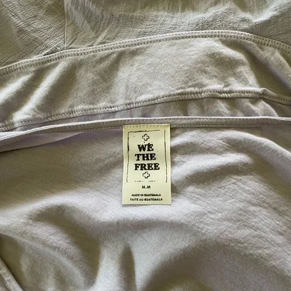 Free People Knot Me Tee in Lilac NWOT - Picture 10 of 10